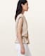 Sofi Relaxed Fit Leather Gilet