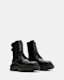 Zoe Lace Up Chunky Leather Boots
