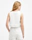 Ewelina Crochet Trim Cropped Tank Top