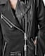 Billie Relaxed Fit Leather Biker Jacket