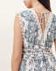 Xanthe Lace-Trimmed Maxi Dress
