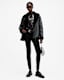 Sola Oversized Shearling Biker Jacket
