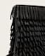 Bettina Fringe Leather Clutch
