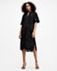 Meria Broderie Midi Dress