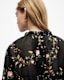Mindy Oversized Oto Floral Mini Dress