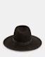 Anita Leopard Print Brim Fedora Hat