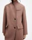 James Wool Blend Maxi Length Coat