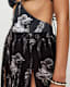 Cari Mia Sarong Front Split Floral Maxi Skirt