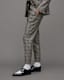 Bea Woven Checked Skinny Fit Trousers