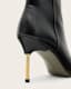 Natasha Pointed Zip Up Leather Boots