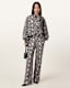 Charli Snake Print Long Sleeve Shirt