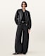 Martina Leather Bomber Jacket