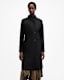 Sidney Wool Cashmere Blend Tailored Coat
