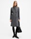 Sidney Wool Cashmere Blend Tailored Coat
