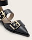 Sutton Leather Pointed Toe Shoes
