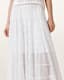Eva Tiered Midi Skirt