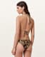 Saph Leopard Print Bikini Top
