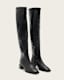 Avril Knee High Leather Boots