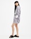 Karina Relaxed Fit Pinstripe Shorts