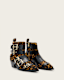 Jane Buckle Pointed Leather Boots