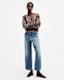 Wick Leopard Jacquard Cropped Cardigan