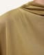 Leslie Satin Short Sleeve Top