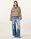 Reya Cropped Suede Mac