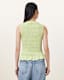 Ode Smocked Sleeveless Tank Top