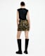 Gloria Mesh Floral Print Kora Mini Skirt