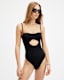 Tatum Bandeau Cut-Out Swimsuit