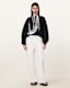 Metallo Dana Printed Zip Sweatshirt