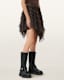 Jayde Ruffled Tulle Mini Skirt
