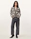 Amora Love Heart Jacquard Brushed Cardigan