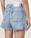 Eliana High Rise Denim Shorts