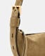 Half Moon Leather Crossbody Bag