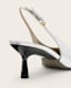 Denver Leather Slingback Heeled Shoes