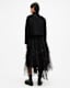 Jen Tulle Asymmetric Maxi Skirt