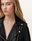Balfern Leather Biker Jacket