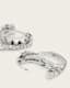 Trudy Small Chain Hoop Earrings