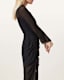 Rizo Silk Blend Midi Dress