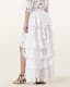 Cavarly Embroidered Maxi Skirt