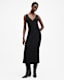 Izabela Embellished Mesh Maxi Dress