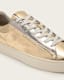 Shana Low Top Metallic Leather Trainers