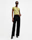 Ellie Mesh Animal Print T-Shirt