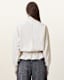Sofi Drawstring Leather Bomber Jacket