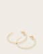 Toggle Large Hoop Earrings