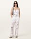Flora Embroidered Denim Top