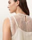 Clara Lace Trim Sleeveless Top