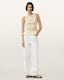 Marion Shirred Sleeveless Top