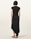 Annalie Asymmetric Midi Dress